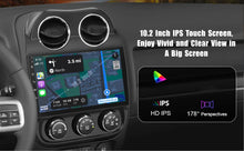 Load image into Gallery viewer, 64GB 2 Din 10" Touchscreen Carplay Android 13 Car Radio For 2010-2016 Jeep Compass/Patriot, Support Bluetooth,Back-up Camera,FM Radio,SWC,GPS Navigation