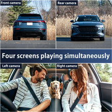 Load image into Gallery viewer, 1080P 4-Channel Car DVR with HD Display Front Side And Rear Cameras, Night Vision, G-Sensor Loop Recording - USB Rechargeable for Al