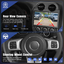 Load image into Gallery viewer, 64GB 2 Din 10" Touchscreen Carplay Android 13 Car Radio For 2010-2016 Jeep Compass/Patriot, Support Bluetooth,Back-up Camera,FM Radio,SWC,GPS Navigation