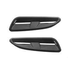Load image into Gallery viewer, 2pcs Pair Gloss Black Universal Jaguar XKR Style Hood Vents
