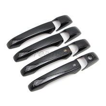 Load image into Gallery viewer, 8pcs Set Carbon Fiber Style Car Exterior Door Handle Cover For 2011-2014 Chrysler 200 / 2005-2010 Chrysler 300/300C / 2005-2008 Dodge Magnum / 2008-2014 Dodge Avenger / 2011-2021 Dodge Durango / 2011-2021 Jeep Grand Cherokee