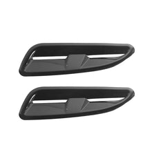 Load image into Gallery viewer, 2pcs Pair Gloss Black Universal Jaguar XKR Style Hood Vents