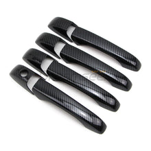 Load image into Gallery viewer, 8pcs Set Carbon Fiber Style Car Exterior Door Handle Cover For 2011-2014 Chrysler 200 / 2005-2010 Chrysler 300/300C / 2005-2008 Dodge Magnum / 2008-2014 Dodge Avenger / 2011-2021 Dodge Durango / 2011-2021 Jeep Grand Cherokee
