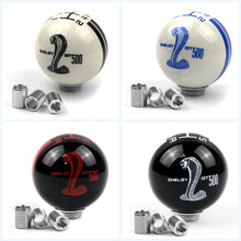 Load image into Gallery viewer, Shelby GT500 Cobra Logo Car Gear Shift Knob 5 / 6 Speed Manual Transmission Shifter Ball For Ford Mustang / Cobra