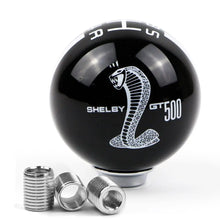Load image into Gallery viewer, Shelby GT500 Cobra Logo Car Gear Shift Knob 5 / 6 Speed Manual Transmission Shifter Ball For Ford Mustang / Cobra