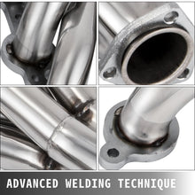 Load image into Gallery viewer, SucceBuy Exhaust Conversion Swap Headers For Chevrolet GMC Truck LS1 LS2 LS3 LS6 Long Tube Header Exhaust Manifold Set W/ Gasket