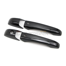 Load image into Gallery viewer, 8pcs Set Carbon Fiber Style Car Exterior Door Handle Cover For 2011-2014 Chrysler 200 / 2005-2010 Chrysler 300/300C / 2005-2008 Dodge Magnum / 2008-2014 Dodge Avenger / 2011-2021 Dodge Durango / 2011-2021 Jeep Grand Cherokee