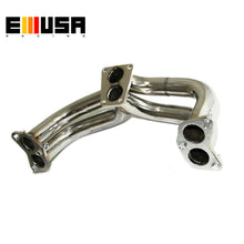 Load image into Gallery viewer, Emusa Equal Length Polished Stainless Racing Header Exhaust Pipe For 2015-2021 Subaru WRX 2.0T FA20 Turbo Enhancement Racing Equipment