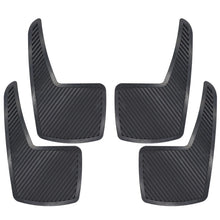 Load image into Gallery viewer, 4pcs Black Rubber Universal Mudflaps Mud Flaps Splash Guards Mudguard For Ford Chevy Buick FIAT  AUDI KIA Toyota Nissan Honda