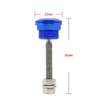 Load image into Gallery viewer, 1pcs Universal Car 22mm Car Push Button Hood Pin Lock Clip Kit Quick Release Latch Exterior Parts