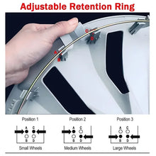 Load image into Gallery viewer, 4pcs Set Universal Car 16" Inch Wheel Cover Hub Caps Replacement Wheel Covers Snap On Steel Wheels