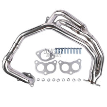 Load image into Gallery viewer, Polished Stainless Exhaust Header For 1997-2005 Subaru Impreza RS 2.5 EJ25 No Turbo Manifold