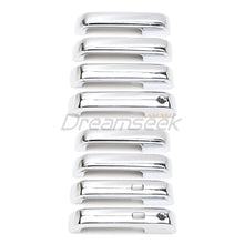 Load image into Gallery viewer, 4pcs Set Chrome Exterior Door Handle Covers For 2015-2020 Ford F150 4DR With Or Without Smart Key Hole