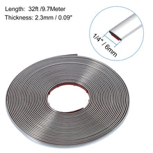 Load image into Gallery viewer, 3M/5M Exterior Car Chrome Body Strip Bumper Auto Door Protective Moulding Styling Trim Sticker 6MM 8MM 10MM 12MM 15MM 20MM 30MM