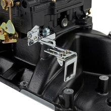 Load image into Gallery viewer, RAVERACING Silver Steel GM/Mopar Throttle Cable Bracket Kickdown Fit For Universal Single/Dual Carbs lSBC BBC Holley Car Accessories
