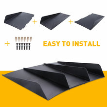 Load image into Gallery viewer, Gloss Black Universal Rear Bumper Lower Spoiler Diffuser Fin Panel For Dodge Challenger