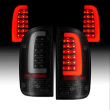 Load image into Gallery viewer, Smoke Black LED Replacement Tail Lights For 1995-2000 Toyota Tacoma Truck C Type