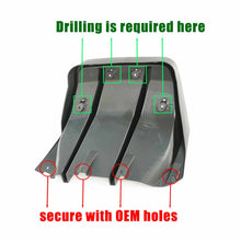 Load image into Gallery viewer, Carbon Fiber Style/Matte Black Rear Bumper Lower Spoiler Diffusers For 2014-2019 Chevrolet Corvette C7 Stingray Grand Sport