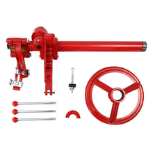 Load image into Gallery viewer, Red 2200Lbs Cast Iron Strut Spring Compressor 8.3-22.4in Adjustable 35.5-45in Height Auto Shock Coil Remove/Replace Repair Tool
