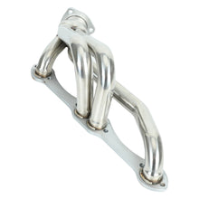 Load image into Gallery viewer, Polished Stainless Shorty Exhaust Headers For Chevy S10/Blazer/GMC S15/Jimmy 2WD Small Block SBC V8 283 302 305 307 327 350 400 Does Not Fit Angle Plug Heads