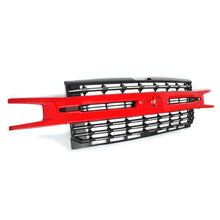 Load image into Gallery viewer, Red Hot & Black Mesh Front Replacement Grille For 2019-2021 Chevrolet Silverado 1500 LT RST Front Grille Assembly WA130X