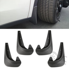 Load image into Gallery viewer, 4pcs Black Front & Rear Universal Car Mudguards Splash Guards Wheel Protector