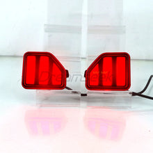 Load image into Gallery viewer, Pair Left+Right LED Rear Bumper Brake Tail Lights For 2018+ Jeep Wrangler JL Reflector Stop Lights With Turn Signal Lamp Taillight Auto Accessory