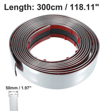 Load image into Gallery viewer, 3M/5M Exterior Car Chrome Body Strip Bumper Auto Door Protective Moulding Styling Trim Sticker 6MM 8MM 10MM 12MM 15MM 20MM 30MM