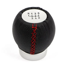Load image into Gallery viewer, Gear Shift Ball 6 Speed Manual Transmission Knob For Toyota Luxury Leather And Aluminum Handle Lever Stick Shifter Red Stitch