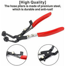 Load image into Gallery viewer, Car Hose Spring Clamp Pliers, Bendable Hose Clamps Cable Type Flex Cable Straight Hose Bundle Removal Long Clamps Auto Repair Tools
