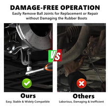 Load image into Gallery viewer, 1Set 6007 Lower Control Arm Prying Tool & 25112 Ball Joint Separator Suspension Specialty Bushing Tool Kit for Cars Trucks SUVs