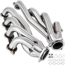 Load image into Gallery viewer, SucceBuy Exhaust Conversion Swap Headers For Chevrolet GMC Truck LS1 LS2 LS3 LS6 Long Tube Header Exhaust Manifold Set W/ Gasket