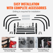 Load image into Gallery viewer, Truck Bed Extender Aluminum RetractableTailgate Extender 55.5mm-68"in Adjustable Length