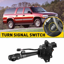 Load image into Gallery viewer, New Turn Signal Switch Lighting System Cruise Control Flasher Headlight Dimmer Multifunction For 2003-2007 Cadillac Escalade Chevrolet Avalanche Silverado Suburban Tahoe Trailblazer GMC Envoy Sierra Jimmy