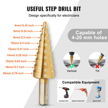 Load image into Gallery viewer, SucceBuy 10Ton Hydraulic Knockout Punch Driver Kit, 1/2"-2" Inch 6 Dies Carbon Steel Sheet Hole Opener Repair Tool Manual Hole Digger