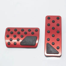 Load image into Gallery viewer, 2pcs Custom Accelerator Brake Pedals For 2011-2022  Jeep Grand Cherokee WK 2 Foot Pedals Stainless Steel Pads Fuel Brake Non-slip No Drilling Alloy Covers Parts