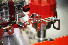 Load image into Gallery viewer, RAVERACING Silver Steel GM/Mopar Throttle Cable Bracket Kickdown Fit For Universal Single/Dual Carbs lSBC BBC Holley Car Accessories