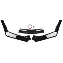 Load image into Gallery viewer, Gloss Black Front Bumper Lower Spoiler Diffuser For 2020-2024 Chevrolet Corvette C8 Z51 STG Stingray