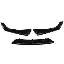 Load image into Gallery viewer, 3pcs/Set Gloss Black Car Front Bumper Lower Spoiler Diffuser Splitter For 2018-2019 Honda Accord