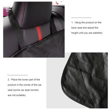 Load image into Gallery viewer, Dog Back Seat Cover Waterproof Pet Carrier Hammock Cushion Nonslip Car Rear Back Mat Protector Pad Travel Accessories Trunk Mat