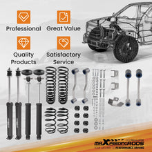 Load image into Gallery viewer, 3.25" Inch Lift Kit W/ Shocks For 1997-2002 Jeep Wrangler TJ 6CYD
