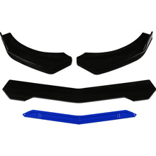 Load image into Gallery viewer, 5pcs Set Universal Car Front Bumper Lower Spoiler Splitter Diffuser Body Kit Black