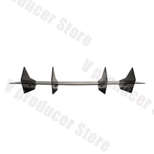 Load image into Gallery viewer, Gloss Black Rear Bumper Cover Lower Spoiler Diffuser For 2024-2025 Ford Mustang Eco/GT With Dual Exhaust Not Quad Exhaust