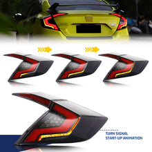Load image into Gallery viewer, 4pcs LED Tail Lights For 2016-2021 Honda Civic Sedan 10Th Gen Start Up Animation Sequential Turn Signal Rear Lamp Assembly (Not for hatchback & Coupe)