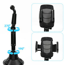 Load image into Gallery viewer, Universal 360° Car Cell Phone Stand Cup Holder Stand Drink Bottle Long Mount Support Smartphone Mobile Phone Bracket Accessories