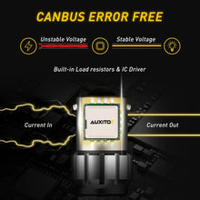 Load image into Gallery viewer, 2pcs AUXITO P21W BA15S LED Bulb Canbus 1156 BAY15D 1157 P21/5W LED Car Lights 6500K White Super Bright Brake Lights Reverse Lamp DRL