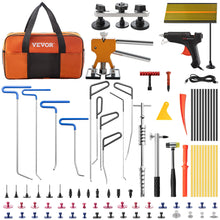Load image into Gallery viewer, VEVOR 89pcs Paintless Dent Removal Rods Stainless Steel Rods Car Dent Repair Kit Glue Puller Kit For Auto Dent Removal