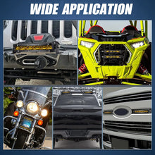 Load image into Gallery viewer, 7" inch 6D Amber Bright LED Light Bar Offroad 12V 24V Spotlight Work Light For Truck 4x4 SUV ATV Car Driving Fog Light