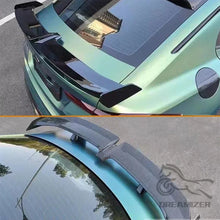 Load image into Gallery viewer, Universal Car-Styling Carbon Fiber Rear Trunk Spoiler GT Wing Sedan Spoiler PRO Carbon Fiber Style ABS Racing Spoiler Wing Length 142cm x Width 38cm x Height 2.9cm