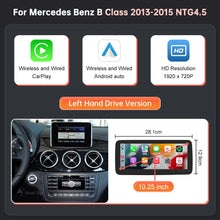 Load image into Gallery viewer, Wireless CarPlay Android Car Multimedia Player Linux Touch Screen For 2015-2016 Mercedes Benz B CLA GLA W176 W246 NTG4.5